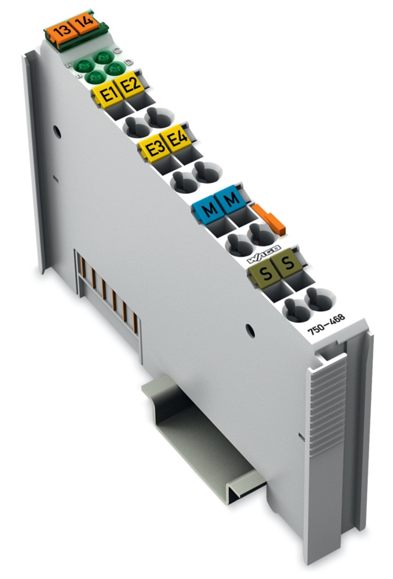 4-channel analog input; 0 ... 10 VDC; Single-ended
