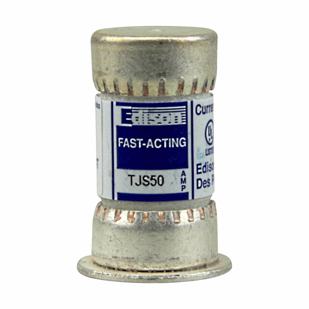 Eaton Bussmann series TCF fuse, Finger safe, 600 Vac/300 Vdc, 10A, 300 kAIC at 600 Vac, 100 kAIC at 300 Vdc, Non-Indicating, Time delay, inrush current withstand, Class CF, CUBEFuse, Glass filled PES, non-indicating