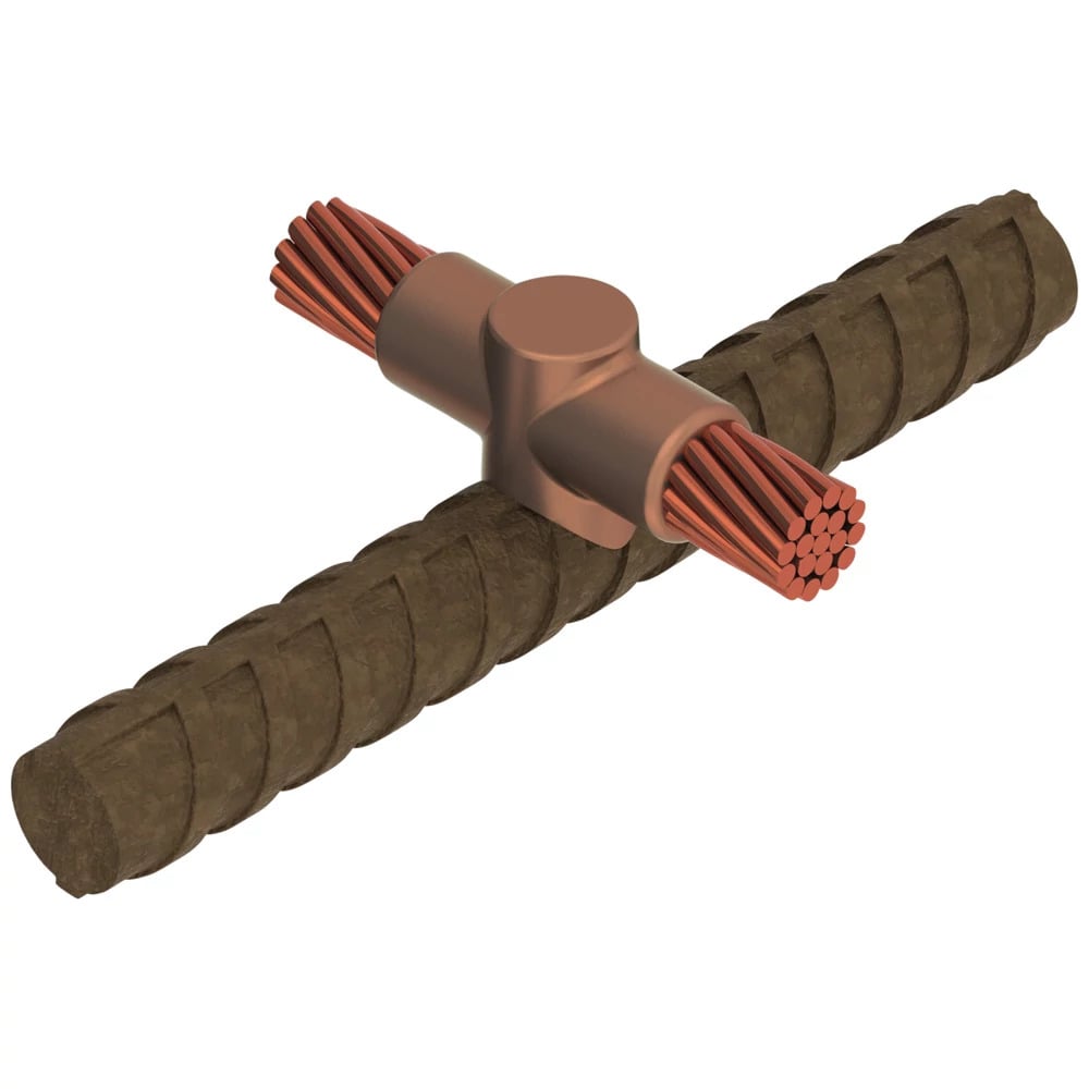 Cable to Rebar, RD, 13 mm, #4, #4 Concentric