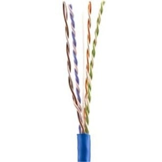 Type CMR Cat 6 UTP Riser Cable, 300 VAC, (4-Pair) 23 AWG Bare Copper Conductor