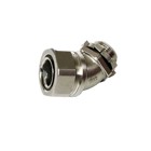 Stainless Steel 316 Flex 45 Degree Connector 1/2"