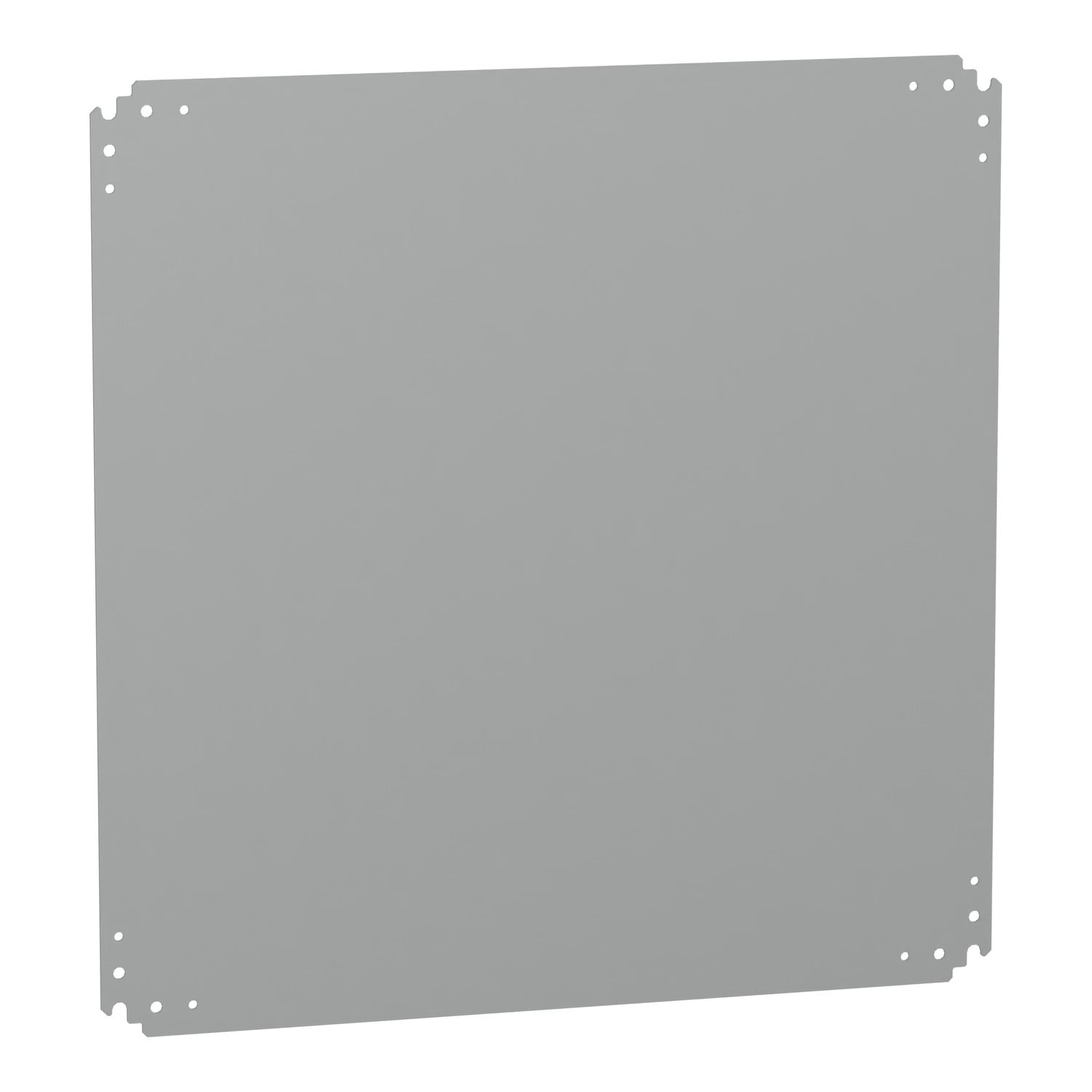 Metallic mounting plate for PLA enclosure H750xW750mm