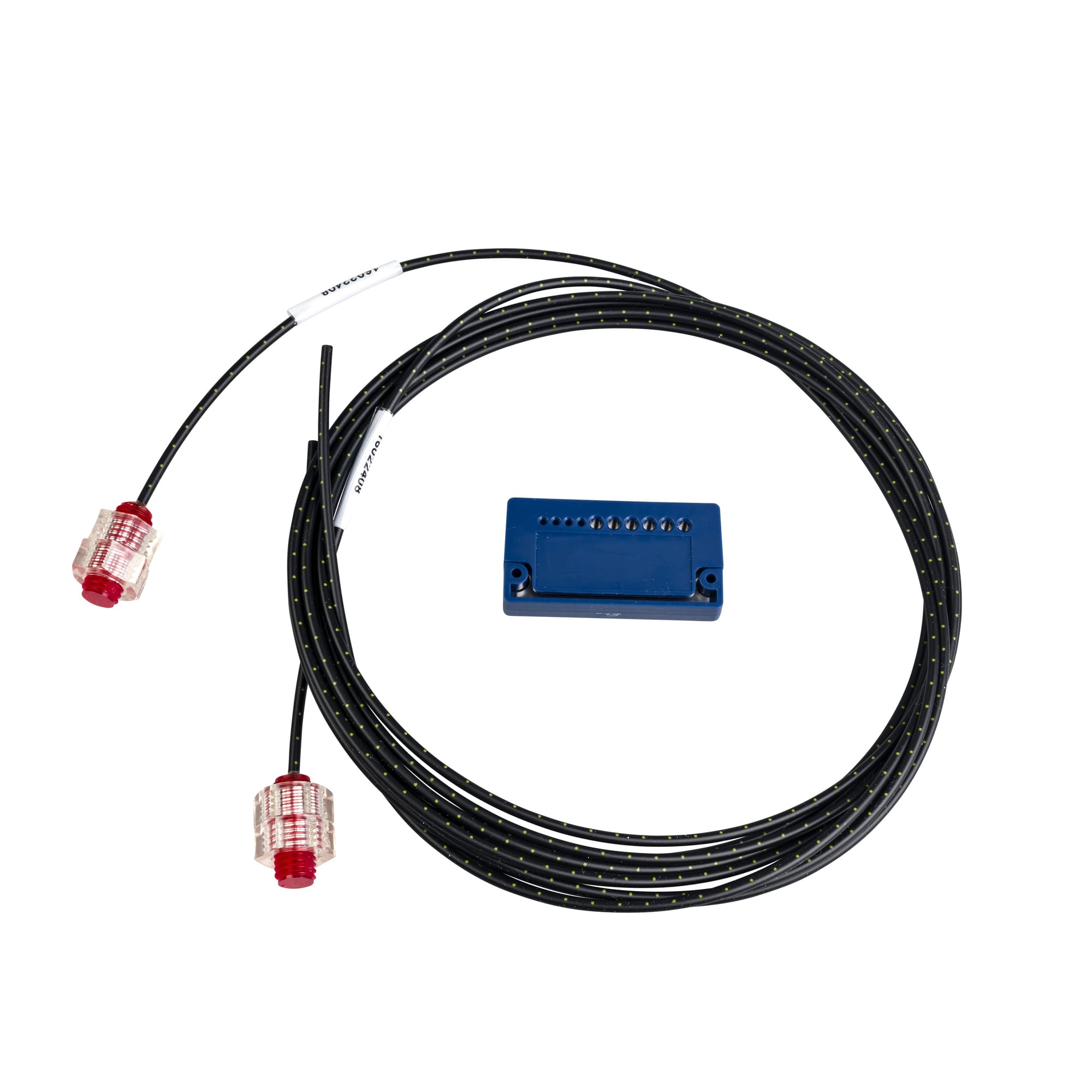 plastic fibre optic for sensor - thru-beam - with lens - std. - 10m - Sn2.5m