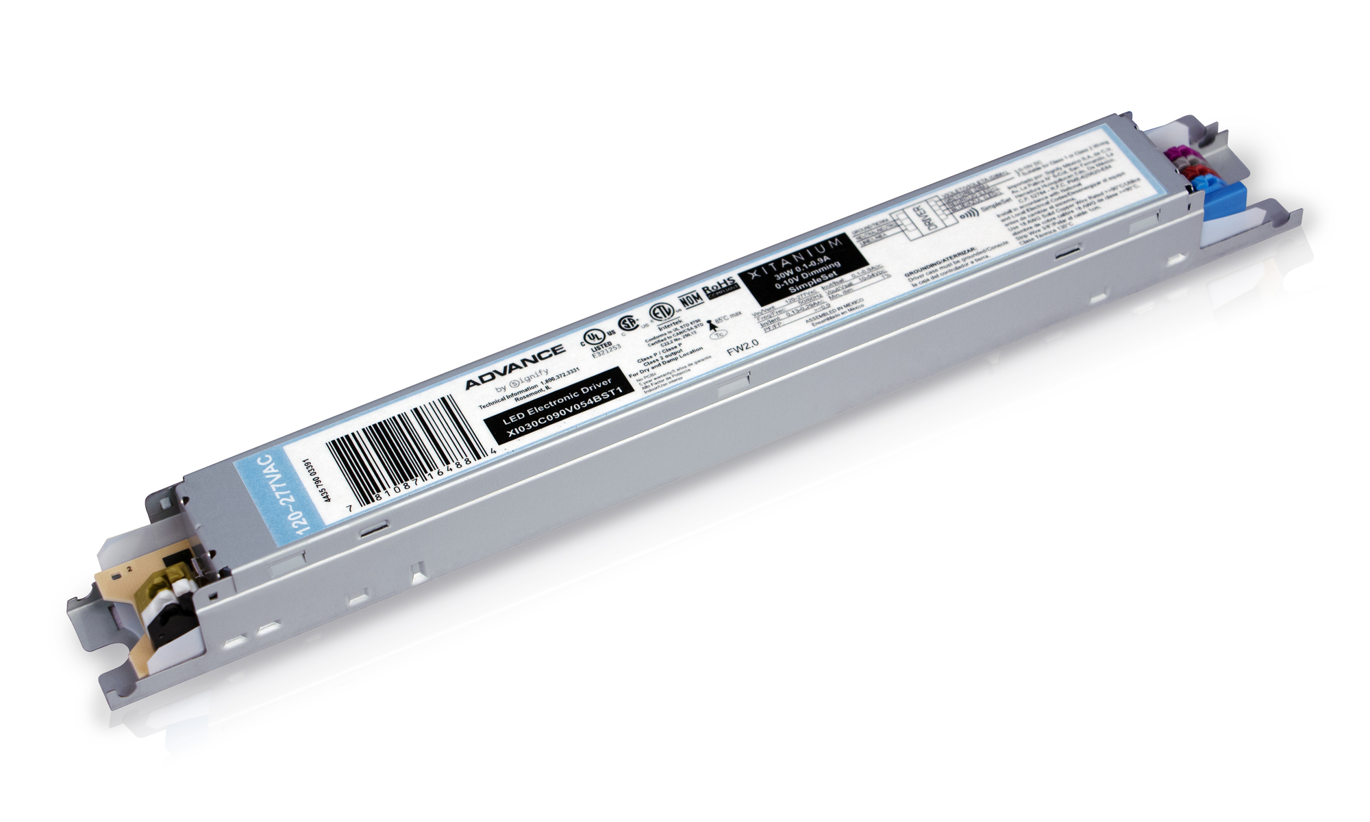 Xitanium, Voltage Rating  0-10 V, Wattage 75 W, Type LED, Ballast Type Driver, Amperage .1-2.0A,  UL certified, Linear Adjustable Current LED Drivers