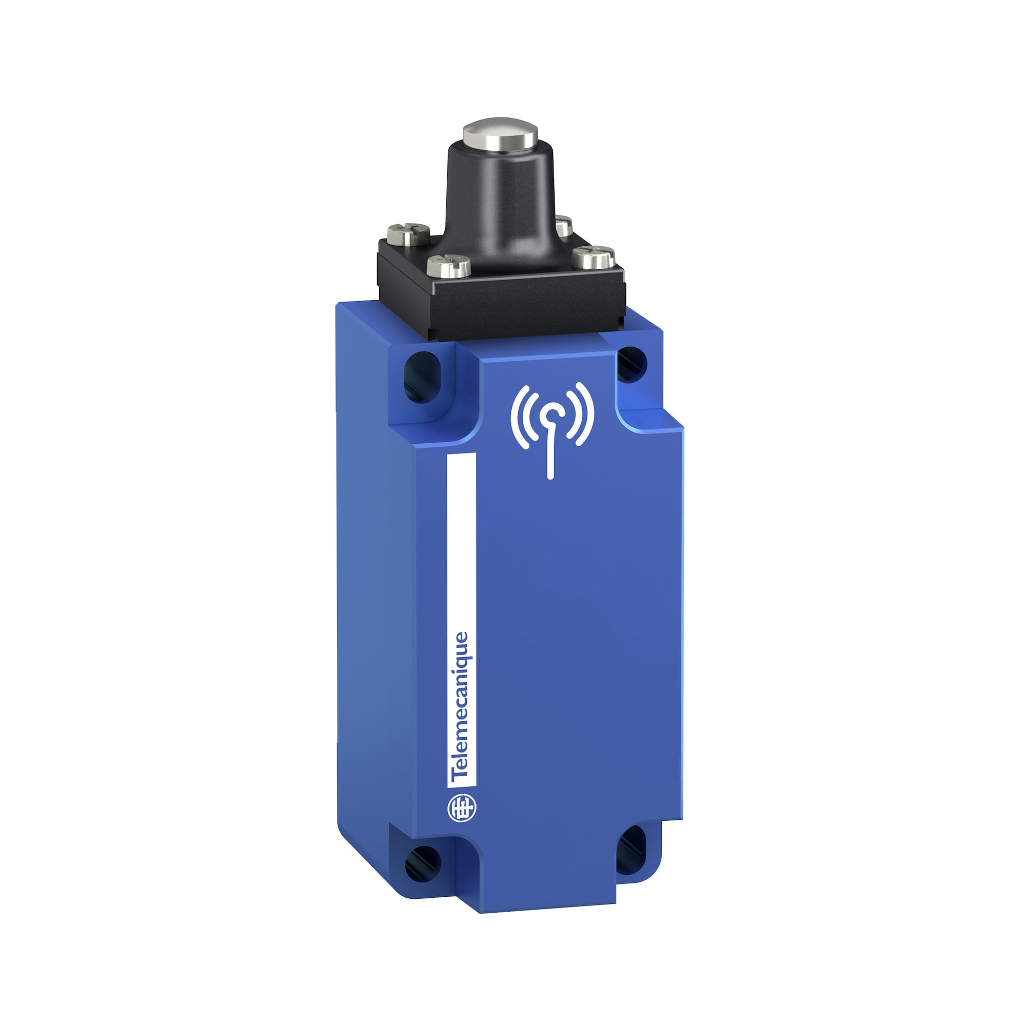 XCKW101 Fixed Spring Return Plunger, For Use With OsiSense XC Standard Format Wireless and Batteryless Limit Switch, Metal