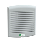 ClimaSys forced vent. IP54, 80m3/h, 24V DC, with outlet grille and filter G2
