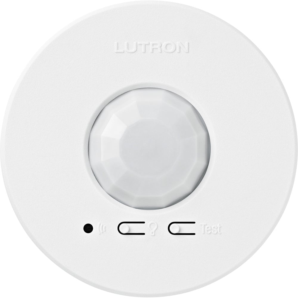 Radio Powr Savr Wireless Occupancy/Vacancy Sensor, Ceiling-mount, 434 MHz, White finish