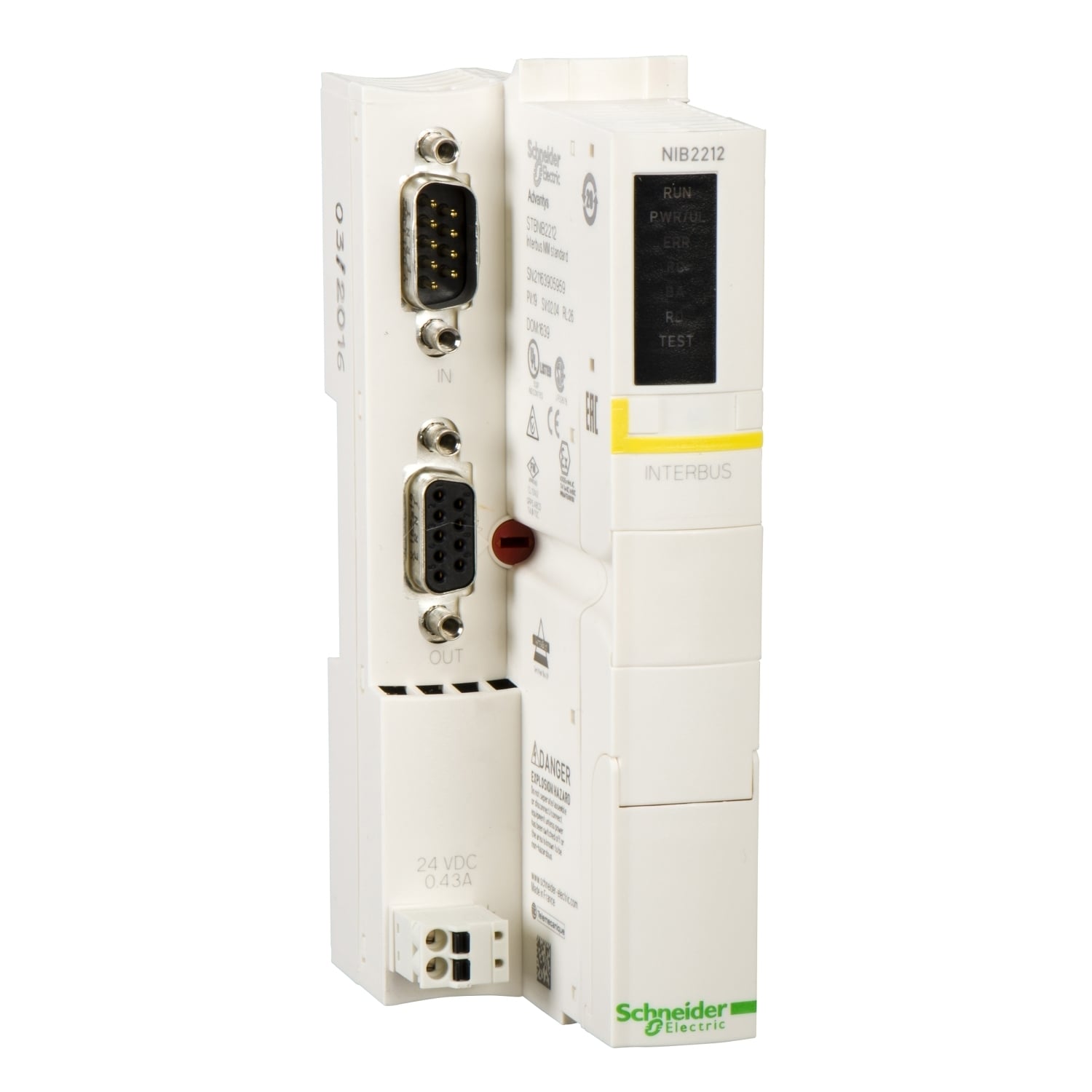 standard Network Interface Module STB - Interbus - 500 kbit/s