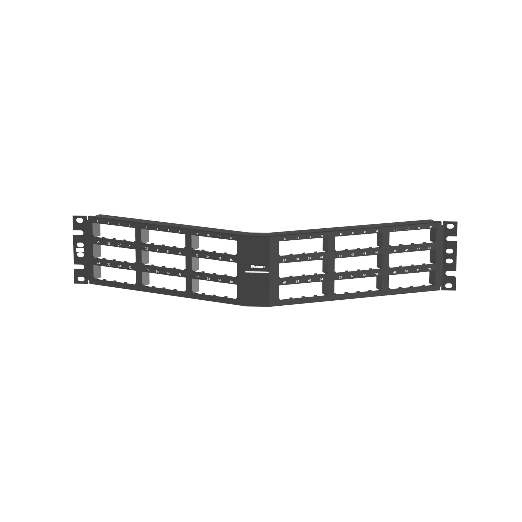 Patch Panel 72 Port, Modular Flush Mount