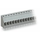 PCB terminal block; 2.5 mm; Pin spacing 5 mm; 3-pole; CAGE CLAMP; 2,50 mm; gray