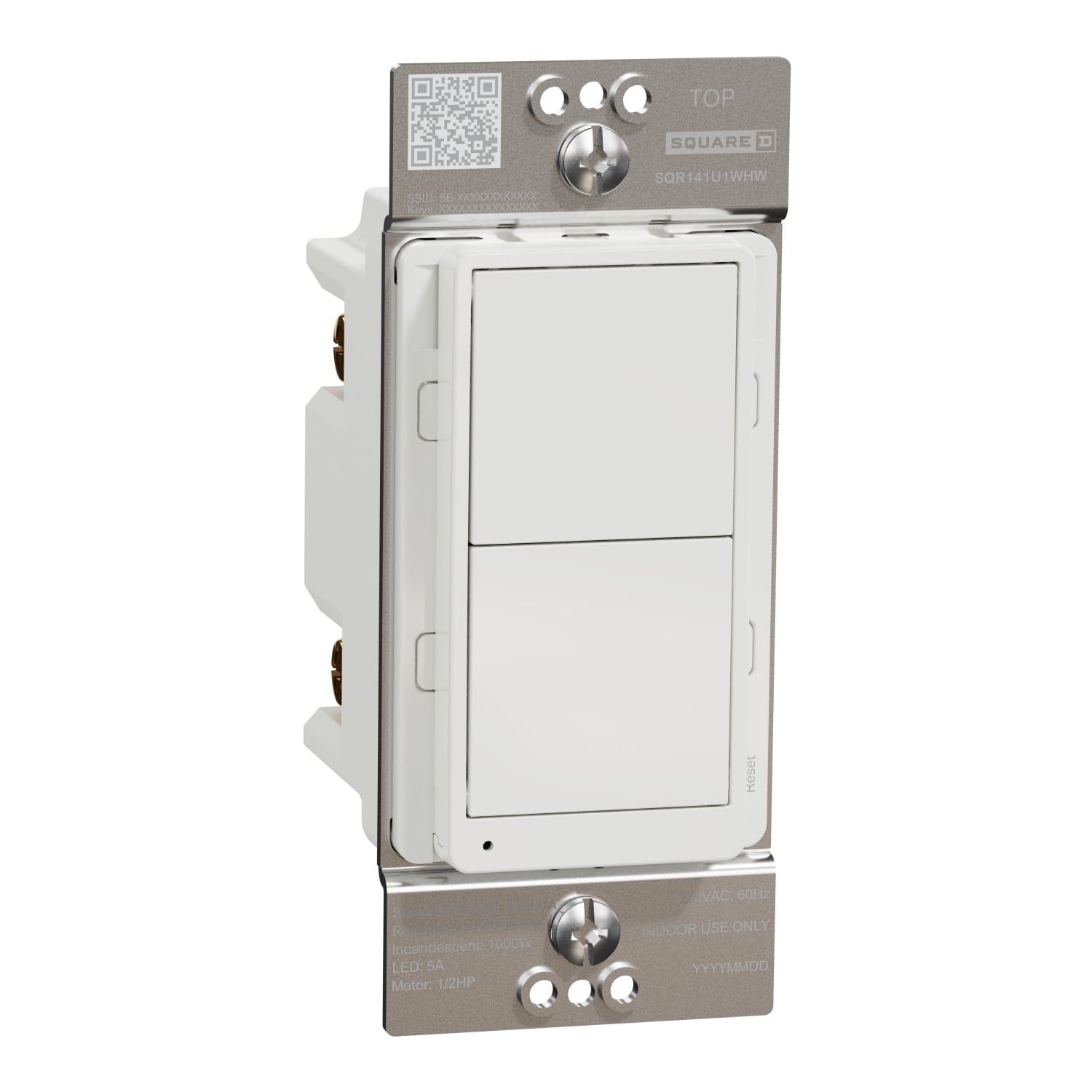 SQR14102WHZ Control Switch, 1 Poles