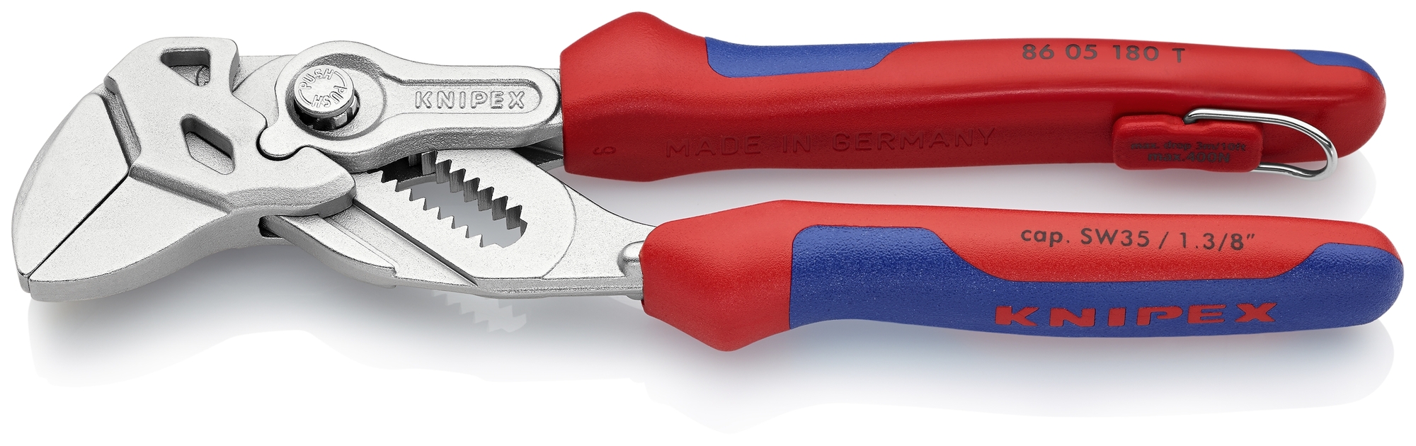 Pliers Wrench-Tethered Attachment, 7 1/4 in., Multi-Component