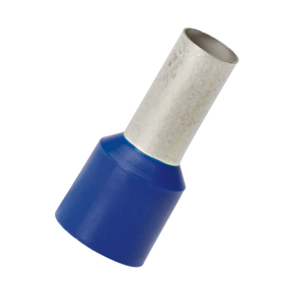 Ferrule, Expanded Blue Sleeve, #6 AWG (1