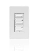 Decora 1800W Incandescent/20A Resistive-Inductive 1HP Preset 2-4-8-12 Hour Countdown Timer Switch, White/Ivory/Light Almond