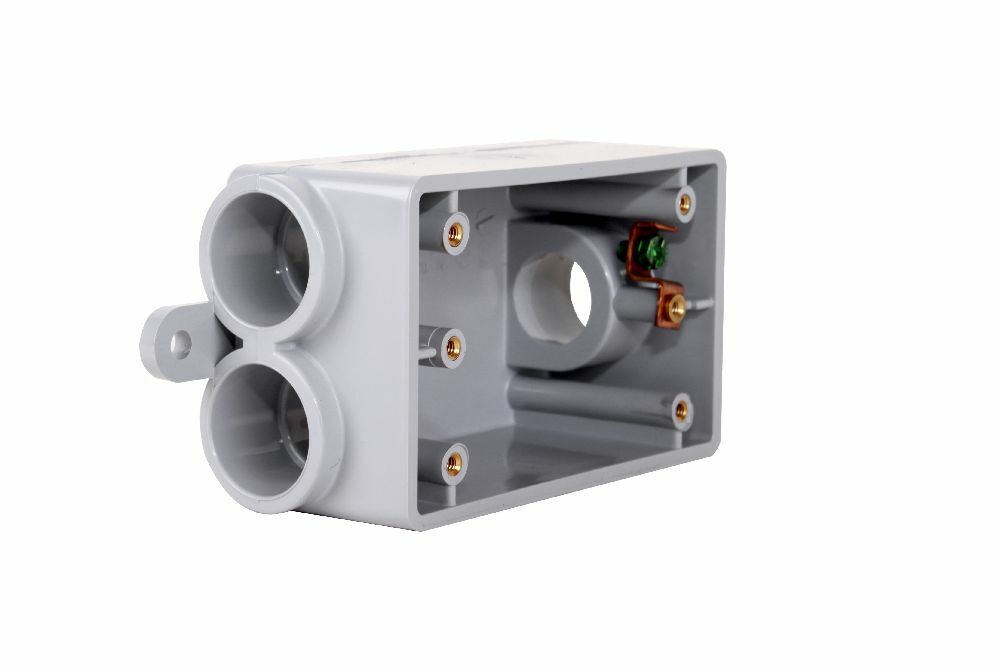 FSCC07 3/4" PVC FSCC SING. GANG BOX KRALOY