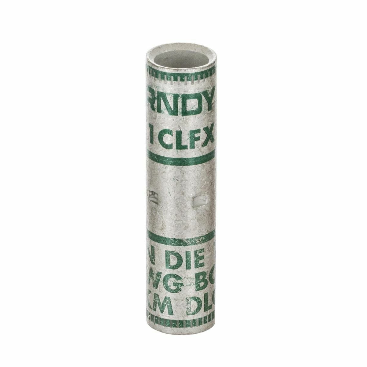 1 Flex G,H,I,K,M,DLO, 1 AWG CU, Standard Barrel, Internal Chamfer, Tin Plated, UL/CSA, 90?C, Up to 35kV, Green Color Code, 11 Die Index.