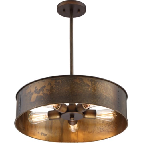 KETTLE 4 LIGHT PENDANT FIXTURE