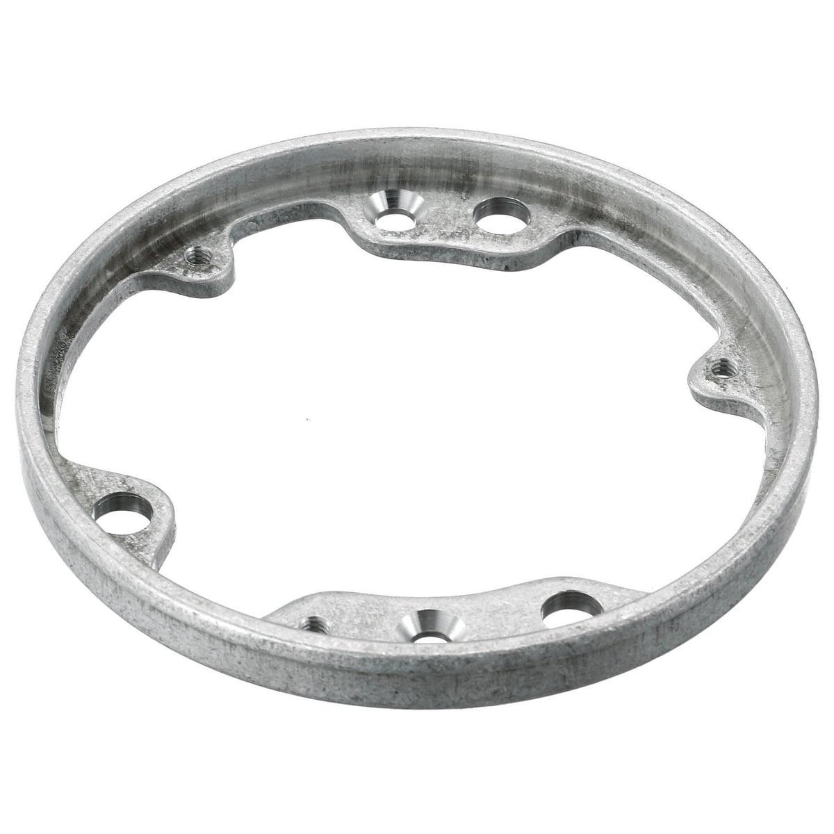 Flush Concrete Floor Box Series, 1-Gang Cover Flange, Round, Aluminum