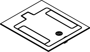 RFB9 / RFB11 COVER W/ SOLID TOP BK