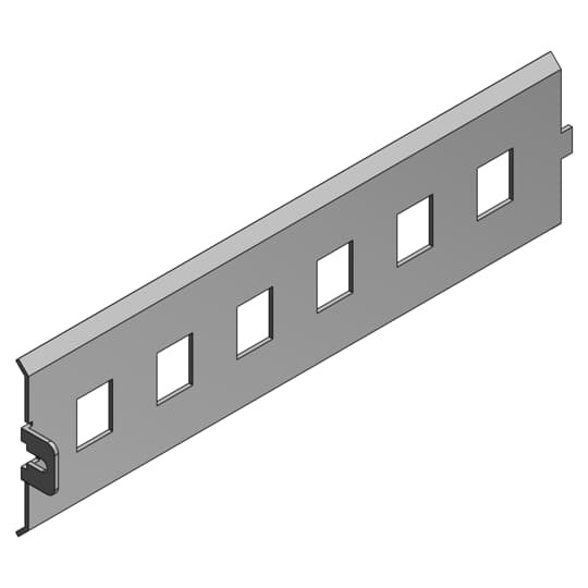 AFD-6-6RJ Steel City Data Panel Cover, For Use With AFM-6 Series Access Floor Module, Steel