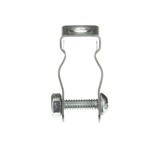 Hanger, Conduit and Pipe, EMT Size 1/2 Inch, Rigid Conduit or Pipe 3/8 - 1/2 Inch, Steel, with Bolt
