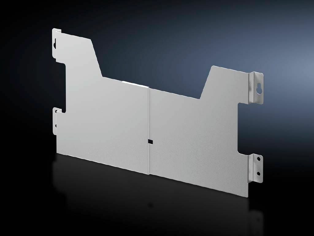 Wiring plan pocket of carbon steel Width-variable 325 - 425mm, for AX