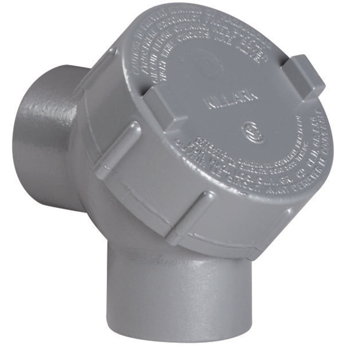 90 " Iron, Capped Elbow