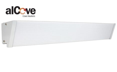 KCV COVE HTR 71" 240/208V 840/630W WHITE
