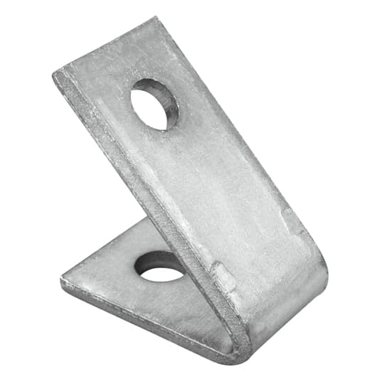 Two hole Stainless Steel Closed Angle Fitting.