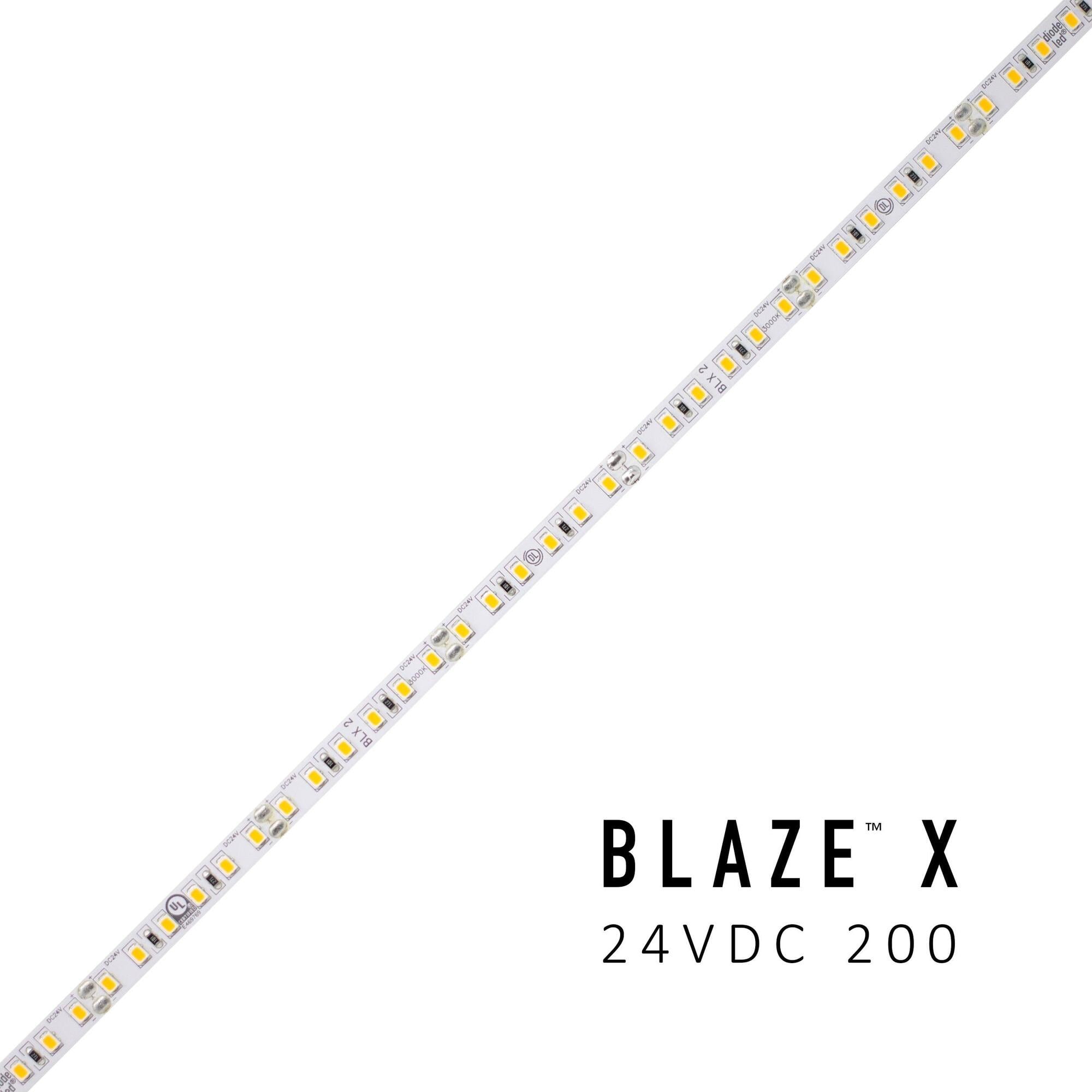 BLAZE X 200 LED Tape Light, 24V, 3000K, 16.4 ft. Spool
