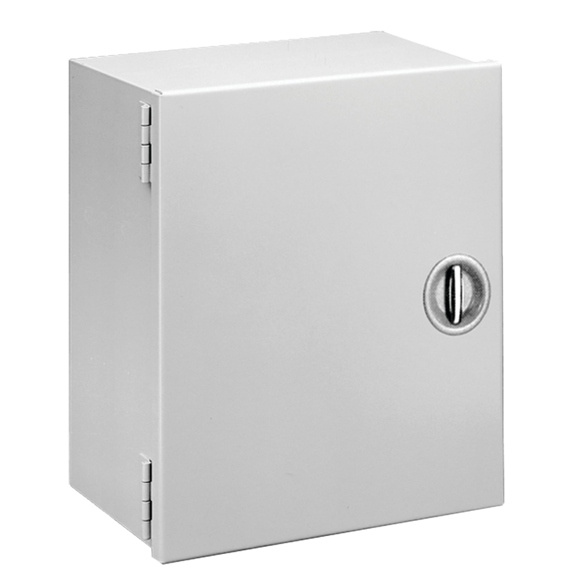 Hinged-Cover with Recessed Handle Type 1, 24.00x20.00x10.62, Gray, Steel