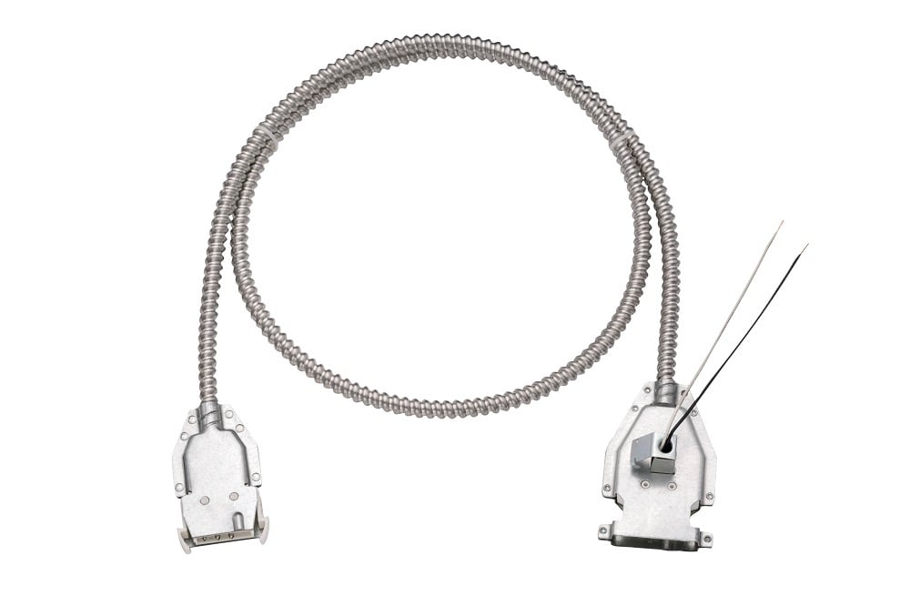 QuickFlex Fixture Cable 120V, 12AWG, 2 Conductor and 1 Ground, 15FT, SKU - 718916