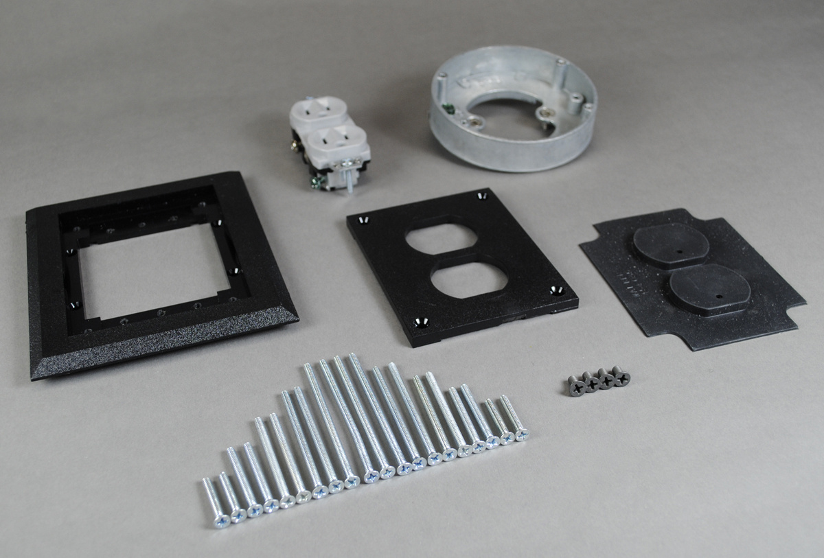 BLK POLY DPLX ACTV UNIT SI SER