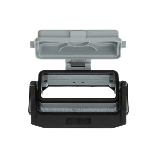 Single lever locking panel base with cover. For use with B16, C6, V6, D40 and DD72 series.