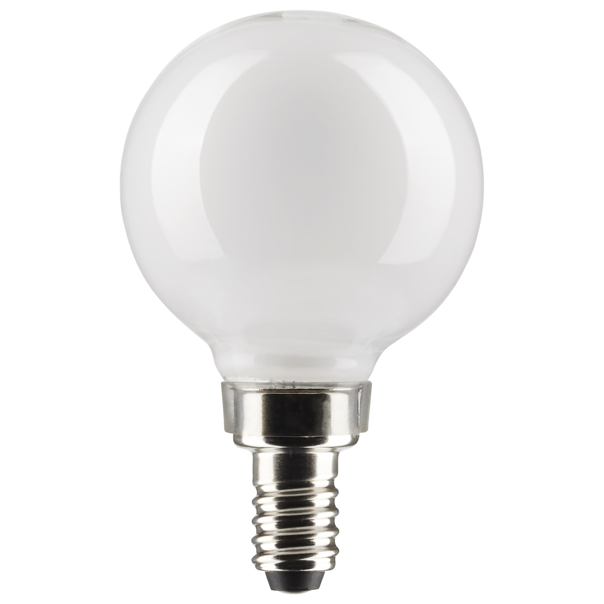 4.5 Watt G16.5 LED Lamp - White - Candelabra Base - 90 CRI - 2700K - 120 Volts