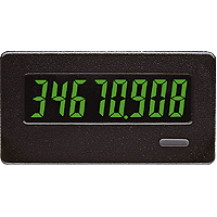 CUB4 8-Digit Counter with Yellow/Green Backlighting