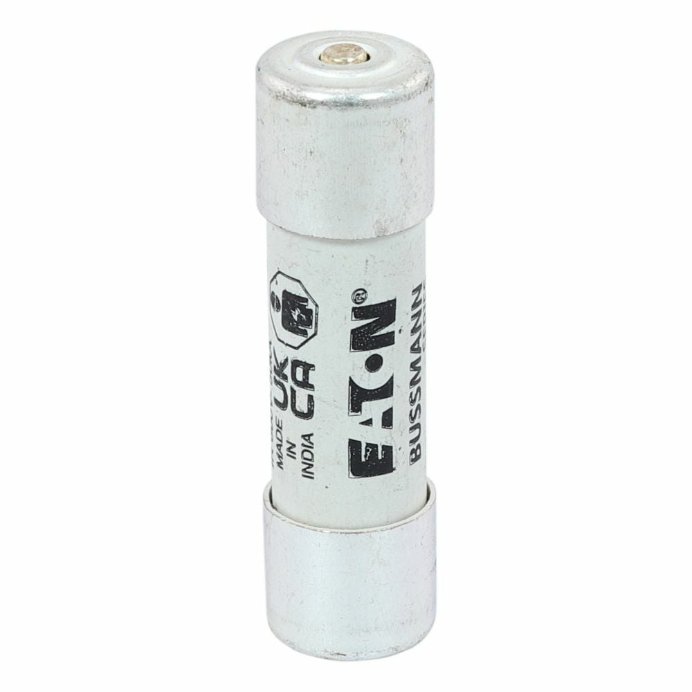 Eaton Bussmann series FWP high speed fuse, 690 Vac (IEC), 700 Vac (UL), 600 Vdc (UL), 25A, 200 kAIC at 700 Vac, 50 kAIC at 600 Vdc, With Indicator, High speed fuse, Ferrule end X ferrule end, Class aR, White, Ceremic