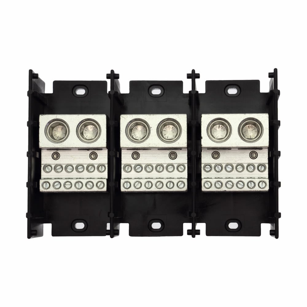 Eaton Bussmann series power distribution block, Power distribution block, Two-pole - 16530-2