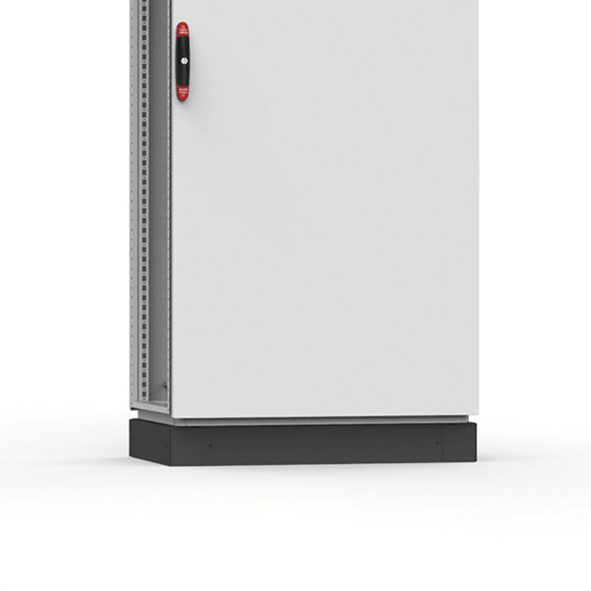 Front/Rear Plinths, PF, 200x998x63mm, Umbra Gray, Zinc Plated, Mild Steel
