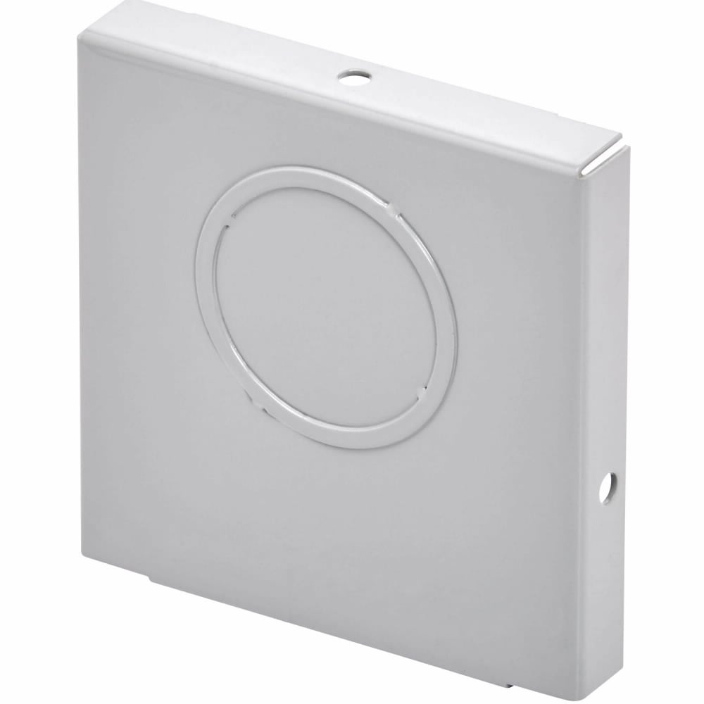 Eaton B-Line series wireway end, Wireway end, NEMA 1, Steel, ANSI 61 gray painted, 6" X 6"