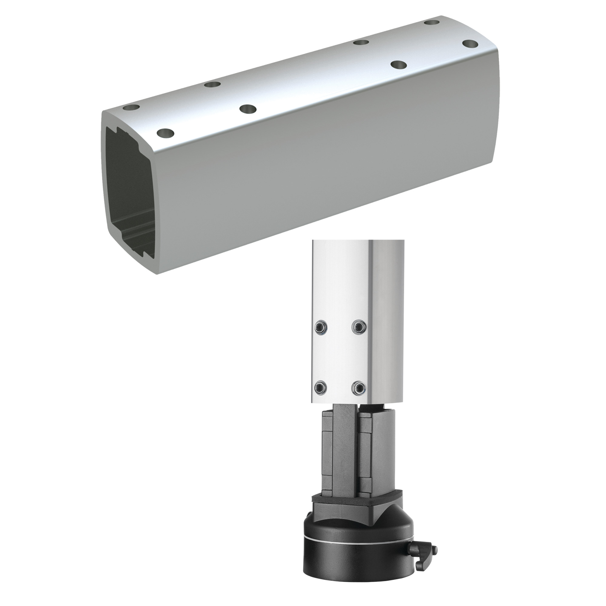 Syspend 281-Max Tube 1500mm, 3.54x2.76x59.05, Anodized, Aluminum