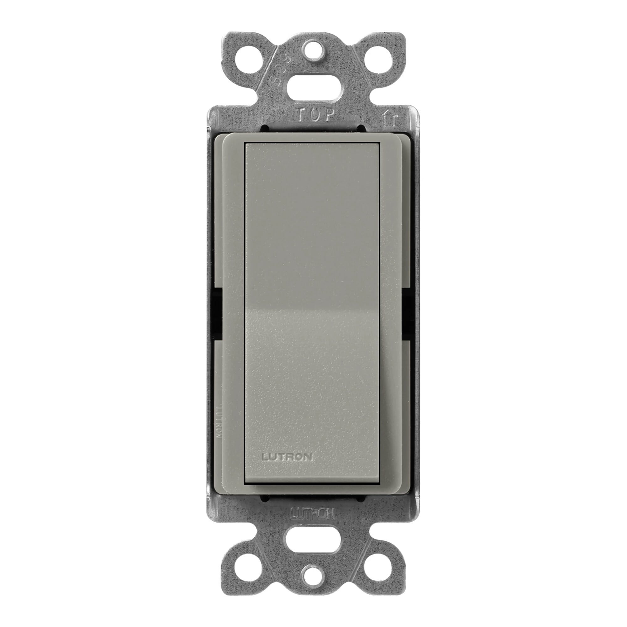 SC-3PS-CS Claro On/Off Rocker Switch, 15 Amp, 1 Pole/3-Way, Satin, Cobblestone