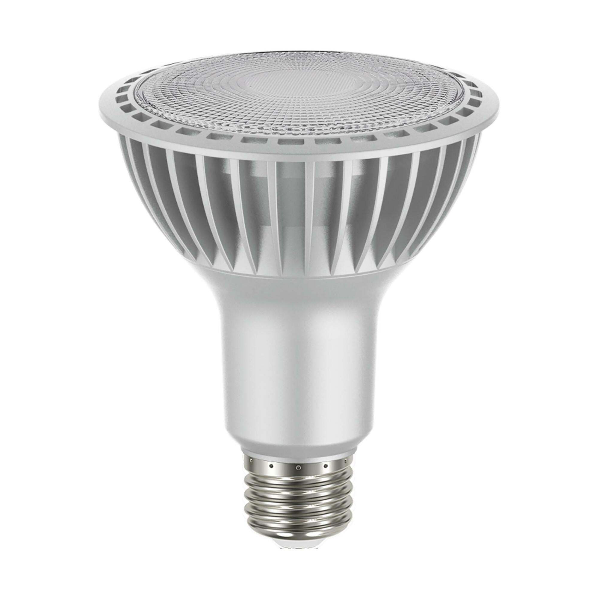 20.5 Watt PAR30 High Lumen LED - Long Neck - 2700K - Medium Base - 120 Volts