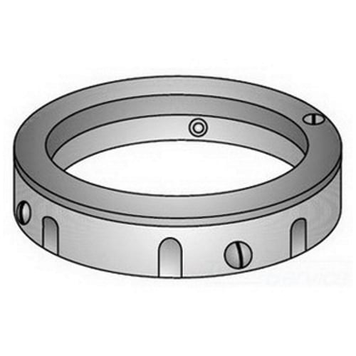 OZ-Gedney Type SBT Insulated Bushing, Size: 2 IN, Malleable Iron Body, Stainless Steel Screws, Finish: Zinc Plated, Connection: Threadless, 150 DEG C, 2-3/4 IN Outside Diameter, 7/8 IN Width, Third Party Certification: UL File Number E-11853, CSA