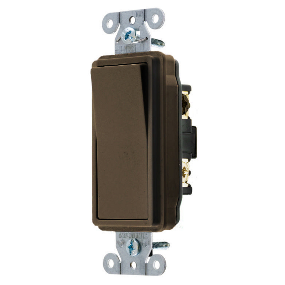DS315 3-Way Heavy Duty Specification Grade Standard Sized Decorator Switch, 120 to 277 VAC, 15 A, 4155 W Power Rating, 2 Position Contact