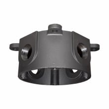 Eaton Crouse-Hinds series Condulet VXF junction box, Stainless steel, X shape, 1"