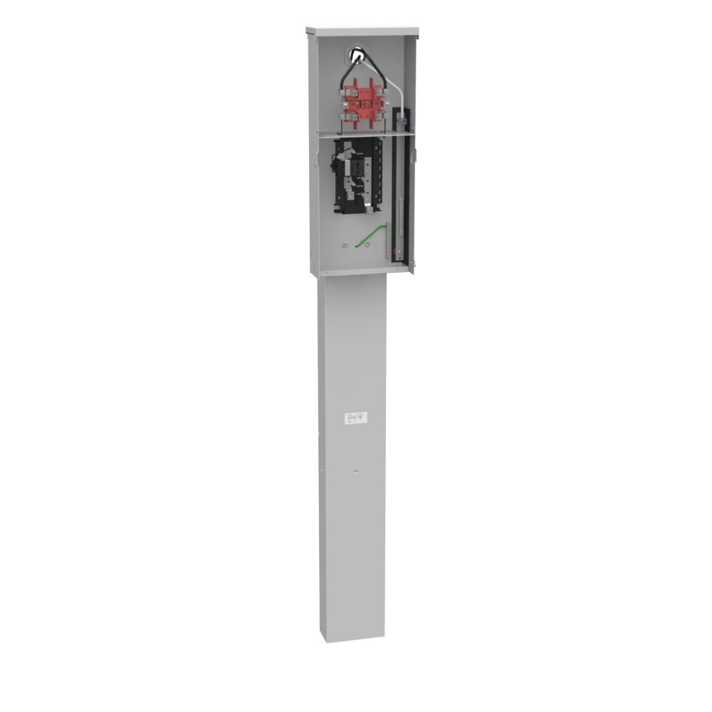 4 TERM RNGTP PLAIN TOP 1-100 AMP MN BRKR 8 BRANCH CKT SGL PED DIR BURY