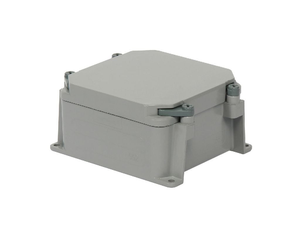 JBX552 5"x5"x2" PVC JUNCTION BOX GREY SCEPTER JBOX