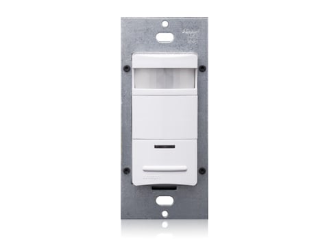 Leviton ODS10-ID Decora Wall Switch Occupancy Sensor (120/277V rating), White