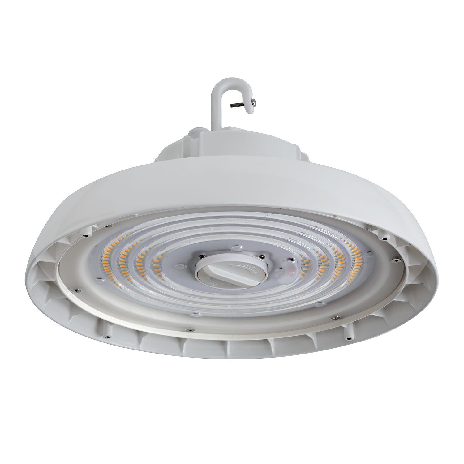 Round, Die Cast, MD Distr., Selectable CCT/Lumens, 120-347V